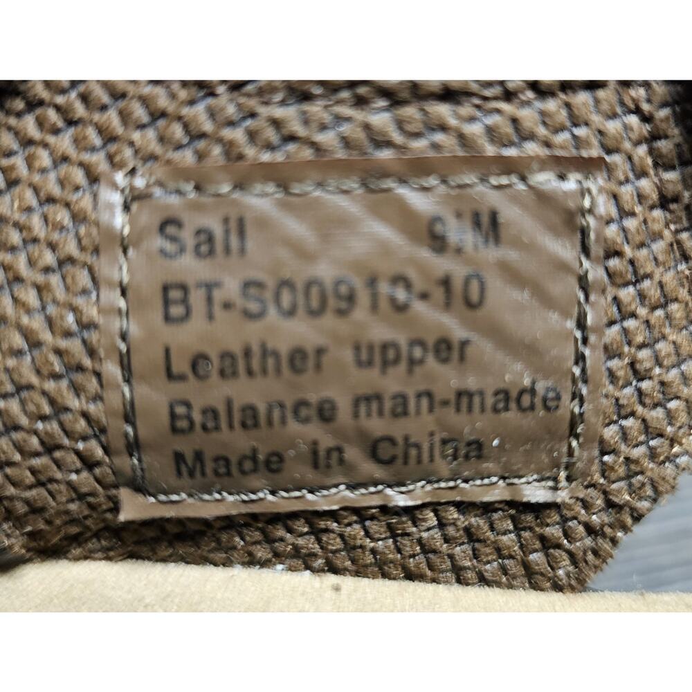 VTG 00s Y2K Sonoma Leather Ely Fisherman Sandals US 9M Brown Platform Chunky - Picture 7 of 7